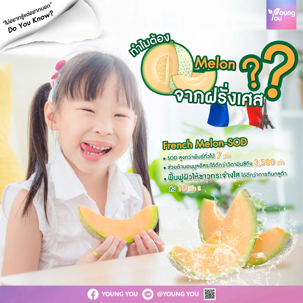 ทำไมต้อง Melon ฝรั่งเศส ?